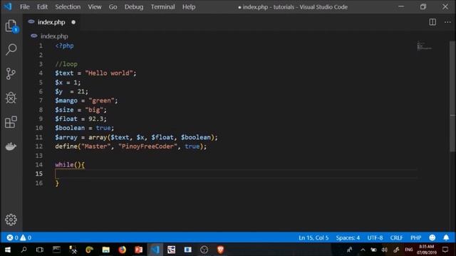 Master PHP from Basics to Advanced: The Complete PHP Course for Beginners [TAGALOG]