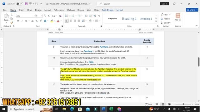 Exp19_Excel_Ch01_HOEAssessment_OKOS | Excel Chapter 1 Hands-On Exercise Assessment - OKOS смотреть онлайн