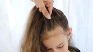 Прическа для девочки КОРЗИНКА | Easy Crown  Braid Hairstyle