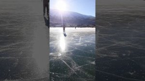 озеро мочох зимой