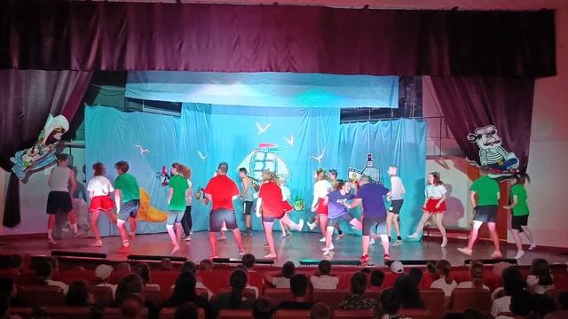 Танец "Russian style" - ДОЛ "Голубое озеро"
