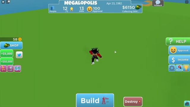 ПОСТРОИЛ СВОЙ ГОРОД В ROBLOX! смотреть онлайн