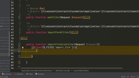 Import Excel File PhpSpreadsheet Laravel