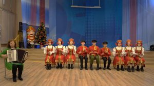 Школа №1324  9 У кадетский класс  Ансамбль ложкарей Полянка