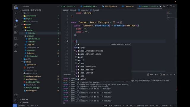 (Hindi) #4 Next.js Form Elements with TypeScript