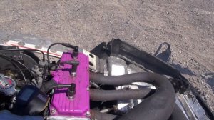 265 degree Insane overheat test of a snowmobile engine, Evans Waterless coolant testing.