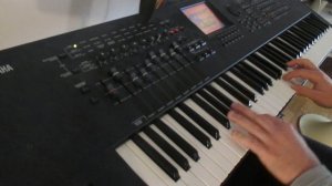 SYNTH DEMO #16 Playing Jean-Michel Jarre on Yamaha Motif XF7 Keyboard - Part I