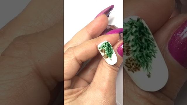 Новогодний дизайн акварельные краски + гель лак смотреть онлайн