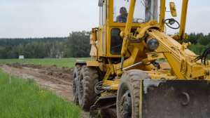 Начало строительство дороги в КП 'Акиньшино'