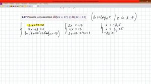Логарифмические неравенства 2 часть