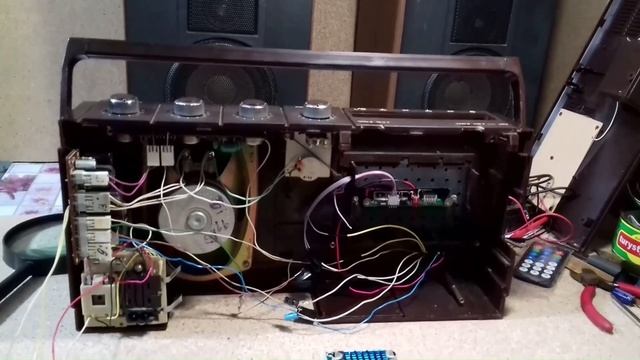 Усилитель XH-A232 (2Х30 Вт) - в магнитофон ВЕСНА-309. Увеличение мощности. Разоблачение обмана. смотреть онлайн