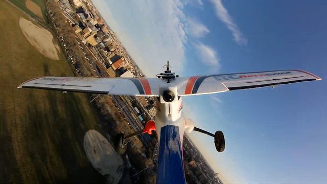 Hobby Zone Aeroscout s2 1.1m Fpv Flight:Evening, Harris Field, Aerobatics, Smooth Flight. смотреть онлайн