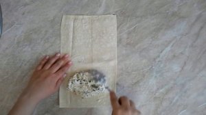 Лаваш с творогом и сыром