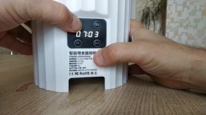 китайская автокормушка для животных. настройка