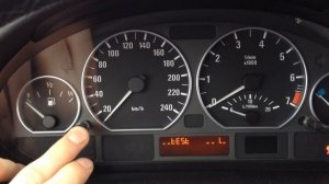Сброс межсервисного интервала в БМВ "oil service" "INSPECTION". BMW E46 (330 xi) User reset