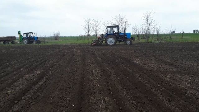 Посев кукурузы 2019. МТЗ 82.1 с СПЧ 6. смотреть онлайн