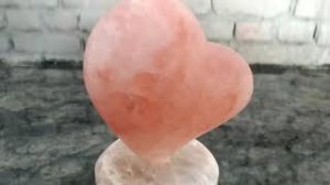 Сердце из Гималайской Соли Подарок  своими руками