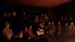 Ночной костёр СГШ поёт Кима! "за роялем" Макс Розеншток, Степан Климушин, Саша Мазурин.
