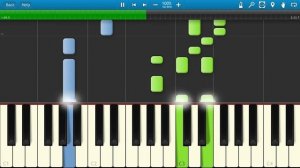 Максим - Знаешь Ли Ты (на пианино Synthesia)
