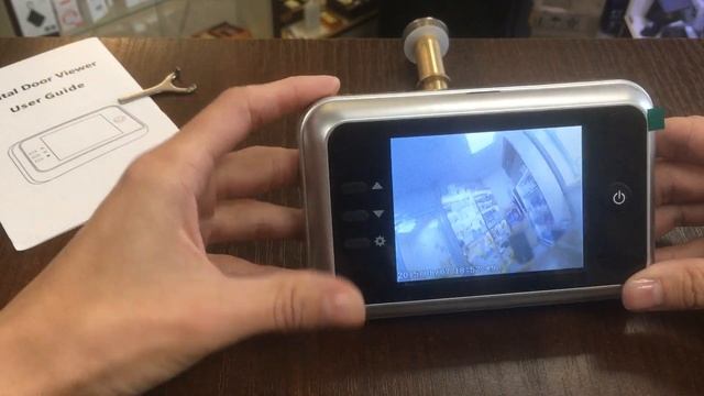 Видеоглазок AVT HAWEL-R с записью на microSD смотреть онлайн