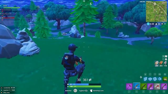 MY SQUAD WIPED! - SAVING PRIVATE DAKOTAZ (Fortnite Battle Royale) смотреть онлайн