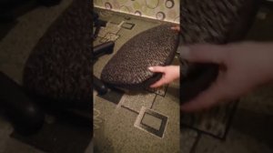 Перетянула компьютерный стул своими руками ?
