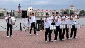 Выступление барабанщиков