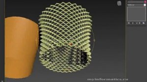 создание плетеной корзины средствами 3ds max