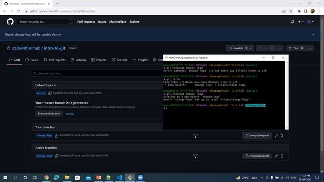 #13 Git Fetch and Git Pull Command | Code with MMAK смотреть онлайн
