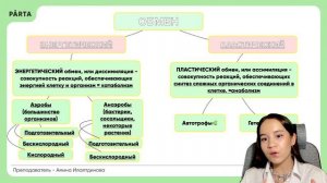 Энергетический обмен: этапы | PARTA 2024