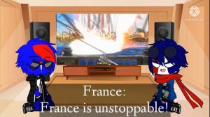 Countryhumans react to Le Napoleon has arrived