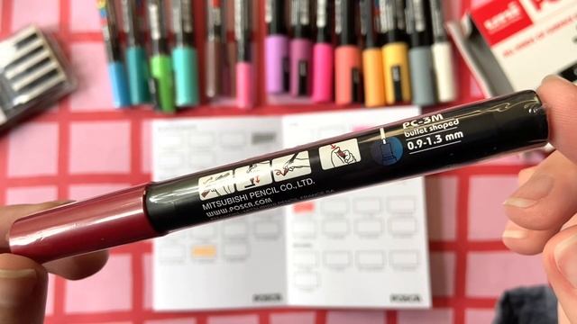 Распаковка и обзор ярких АКРИЛОВЫХ МАРКЕРОВ POSCA UNIBALL