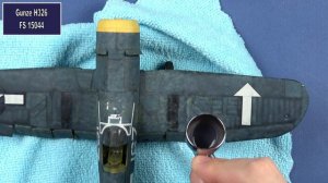 Step by Step Post-shade Weathering Guide - F4U-1D Corsair Scale Model Aircraft