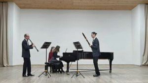 Й. Гайдн Трио № 21 До- мажор в переложении для кларнета, фагота и фортепиано, 1 и 2 части
