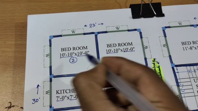 23 x 30 house plan design II 23 x 30 ghar ka design II 3 bhk house plan смотреть онлайн