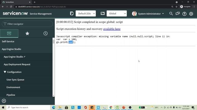 #3 Variables in JavaScript | Learn JavaScript with ServiceNow || ServiceNow