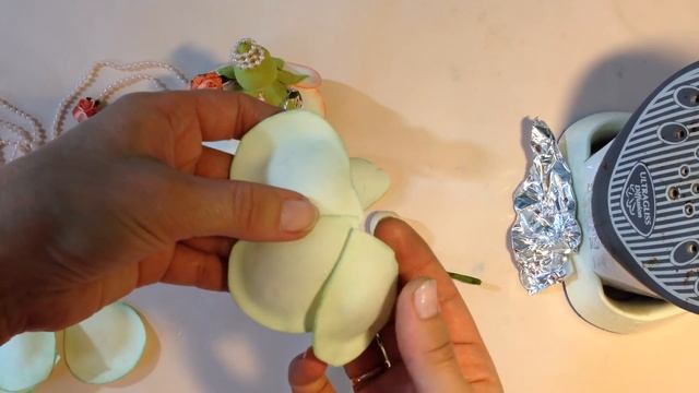 КУКЛА из ФОАМИРАНА!!! Цветочная фея -держатель для ювелирных изделий/BONECA de FOAMIRAN смотреть онлайн