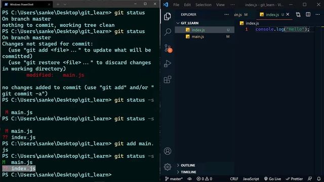 #8 (Hindi) Git Tutorials For Beginners | Short Status Command.( #sanket ) смотреть онлайн