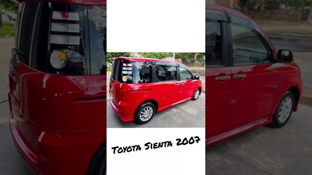 Autos rec importados Toyota Sienta 2007