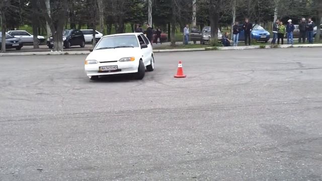 2013 04 20 ВАЗ 2113 Вова 2 Слалом adrenalinetime info смотреть онлайн