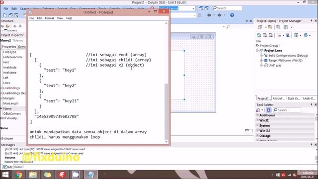 cara parsing data JSON menggunakan delphi XE8 смотреть онлайн