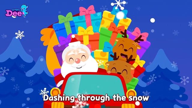 Jingle Bells Safety Song | Christmas | Click the link below ?? to enjoy the NEW Dragon Dee channel
