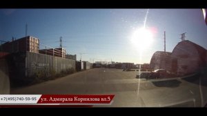 Адмирала Корнилова вл.5 схема проезда