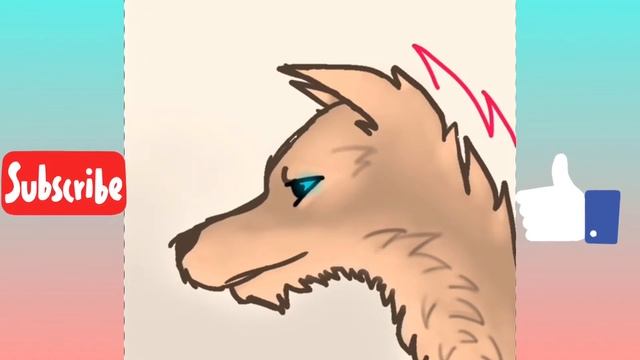 Рисуем Фурри Волка смотреть онлайн