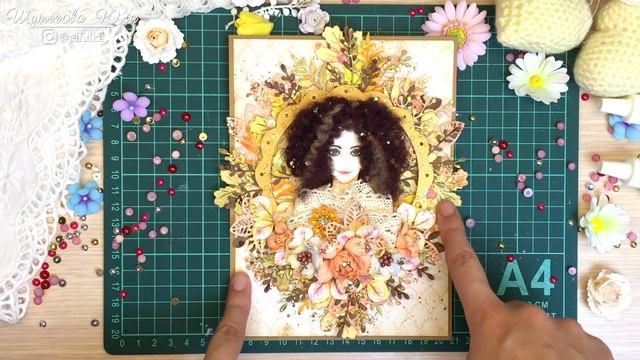 Обзор готовых работ/летние, осенние и новогодние открытки, коробочки /скрапбукинг/overview смотреть онлайн