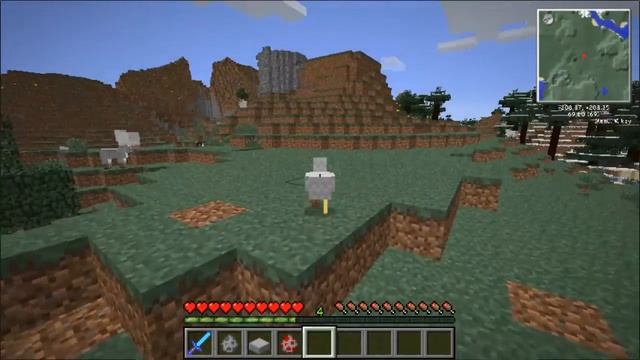 Превращение в мобов[Моды minecraft №1] смотреть онлайн