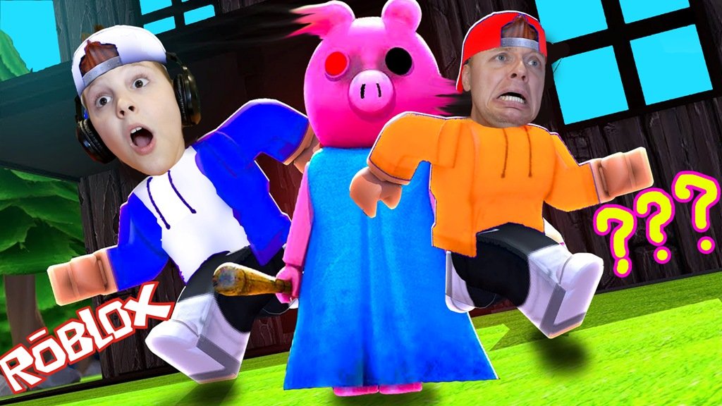 PIGGY вернулась за ИГОРЕМ в ROBLOX Как сбежать от ЗЛОЙ Свинки в Роблоксе