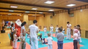 Abada-Capoeira Kazan' - treinamento de Natal com Papai Noel 2014