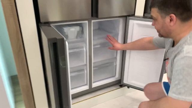 Холодильник Хайер: HTF-456DM6RU смотреть онлайн