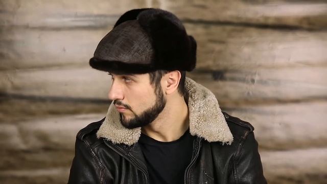 Интернет-магазин меховых шапок. Кепка низкая из меха норки и замши. смотреть онлайн